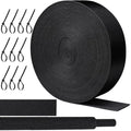 Oleitodh 66 ft 3/4 in 2:1 Heat Shrink Braided Sleeving, Black by Oleitodh
