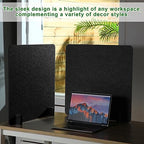 6 Pcs Acoustic Desk Divider Partition Privacy Panel 24 x 24",Dark Gray - Image 5