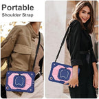 Scnioy for Galaxy Tab A11+ Plus / A9+ Case 11 Inch 2025/2023, Navy Rose - Image 6