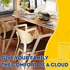 AAAAAcessories Chair Cushions for Dining Chairs, 17 x 16 x 2 in, Set of 6 - Image 6