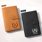 Personalized Leather Cable Bag - Travel Organizer for Charging Cables, Tech Accessories Storage Pouch for Men Women, Compact Cord Keeper for Office Travel Everyday Carry - Monogram Name Initial - Image 3