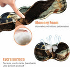 Ergonomic Keyboard Wrist Rest & Mouse Pad Wrist Rest Set,Large Gaming Desk Mat 31.5"x 11.8" with Non-Slip Base,Memory Foam,Easy Typing Pain Relief for Home & Office,Patriotic American Flag Bald Eagle - Image 6