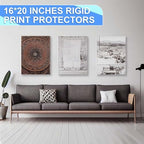 Sherr 20 Pcs Rigid Poster Protectors 16 x 20 Inch, Clear PVC Sleeves - Image 7