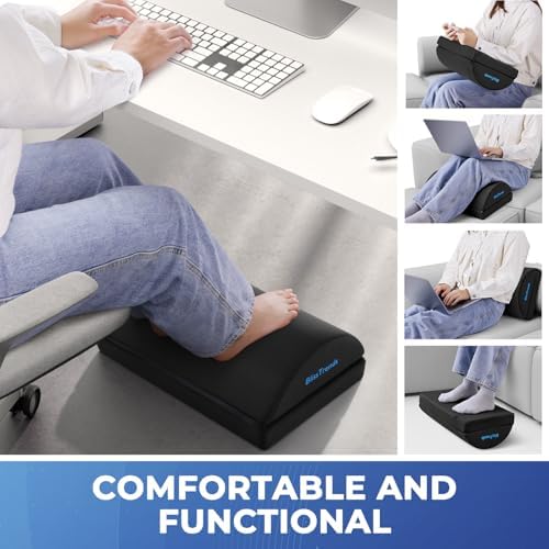 BlissTrends Foot Rest Under Desk, Foot Stool with 2 Adjustable Heights - Image 6