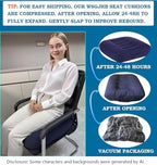 WSGJHB Office Chair Cushion Pillow Adult Car Booster Seat Cushions - Image 7