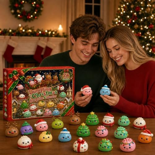 Christmas Squishies Advent Calendar 2026 for Adults, 03# Christmas Calendar - Image 4
