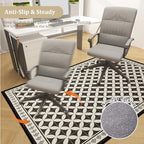 Office Chair Mat for Hardwood Floor, 60"x45" Easy Glide Computer Desk Mat Protector for Rolling Chair Under Desk Rug Nonslip Backing, Machine Wash, (Modern) - Image 5