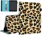 Case for Samsung Galaxy Tab S11 Ultra 14.6 Inch 2025(SM-X930/X936B),Card Slot PU Leather TPU Case Pen Holder Auto Wake Sleep,Leopard Print by Unknown