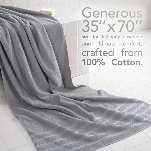 American Soft Linen 100% Cotton Luxury Turkish Towels, 2PC 35x70 Bath Sheet - Image 2