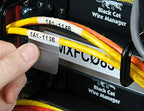 Brady Self-Laminating Vinyl Wrap Around Wire and Cable Labels for M610, M611, M710, BMP61, and BMP71 Printers - 1.25" x 1". M6-103-427 - Image 2