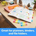 Post-it Tabs 0.4" x 2.8", 4 Assorted Colors, 24-Pack, Model 676-AYPV - Image 3
