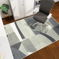 Office Chair Mat for Hardwood Floor, 60"x45" Easy Glide Computer Desk Mat Protector for Rolling Chair Under Desk Rug Nonslip Backing, Machine Wash, (Modern) by CHAKME
