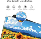 Large Mouse Pad 48x24 Desk Matt for Desktop Gaming Mousepad Sunflower Computer Mat 4XL Huge Desk Pad Oversized Giant Mouse Mat for Girl Women Office Work - Image 5