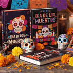 3 Pcs Day of the Dead Halloween Decor Books - Image 5