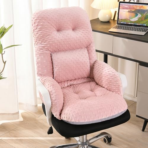Office Chair Cushions with Armrest，Non-Slip Rocking Chair Pad with High Back Support for Dining Dorm Floor Car Office Patio by Unknown