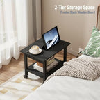 TUTOTAK Printer Stand, 2 Tier Rolling Printer Cart with Charging Station - Image 7