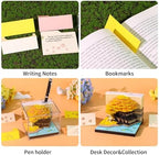 3D Memo Pad Paper Carving Art 3D Sticky Notes Convenience Post Notes Marriage Tree Kawaii Notepad with Light Pen Holder DIY Creative Gifts - Image 4