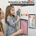 30 Pcs Magnetic Signs Holder, for 5" x 7" Letter, Sturdy PVC Magnet Document Holder, Magnet Picture Poster Frame, Can Self-Adhesive Wall/Door/Window or Magnetic for Refrigerator - Image 3