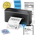 Phomemo Bluetooth Shipping Label Printer,241BT Label Printer & 20Pcs Labels by Phomemo