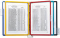 Durable VARIO Wall Mounted Reference System, 5 Panels, Assorted Colors by DURABLEOfficeProducts
