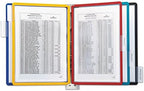 Durable VARIO Wall Mounted Reference System, 5 Panels, Assorted Colors by DURABLEOfficeProducts