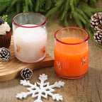 SiliFine 2 PCS Xmas Elk Icon Juice Glasses - Image 2
