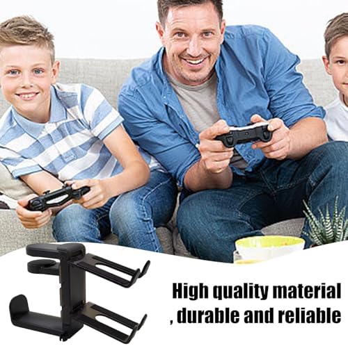 Headphone Stand Holder Headset Hook Hanger Desktop Generisch,Under Desk Game Controller Punch-Free Game Accessories for PC and Game Controllers - Image 2