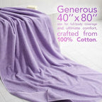 American Soft Linen 100% Cotton Luxury Turkish Towels, 40x80 XL Bath Sheet - Image 2