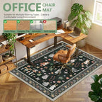 Office Chair Mat for Hardwood Floor & Tile Floor,48"X 60"-Colorful Animals - Image 3
