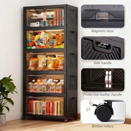 Collapsible Storage Bins with Lids&Wheels-311QT(78Gal) - Image 4