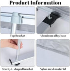 Outus 2 Pcs Mesh Literature Stand, Magazine Rack Floor with 4 Pocket - Image 2
