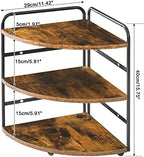 IBUYKE Corner Shelf,Wood Kitchen Spice Organizer,Brown TWJ002H - Image 3