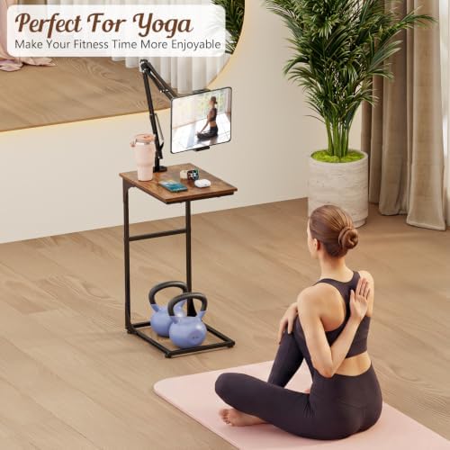 Floor Kindle Phone Tablet Stand with End Table for Overhead Bed,Counch - Image 3