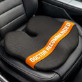 Everlasting Comfort Car Seat Cushion for Driving - Orthopedic Car Cushion for Office, Travel, Gaming Chair Memory Foam Driver Booster for Short People, Non-Slip, Washable Cover, Back & Sciatica Relief by EverlastingComfort