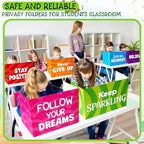 Honoson 24 Pcs Inspirational Privacy Folders for Students - Image 6