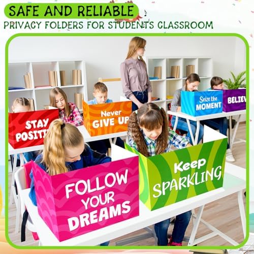 Honoson 24 Pcs Inspirational Privacy Folders for Students - Image 6