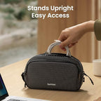 tomtoc Electronic Organizer Travel Case Performance, Dual Compartment Bag - Image 4