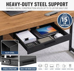 Menkxi 18 x 12 in Under Desk Drawer,Slide out Storage Organizer Heavy Duty - Image 6