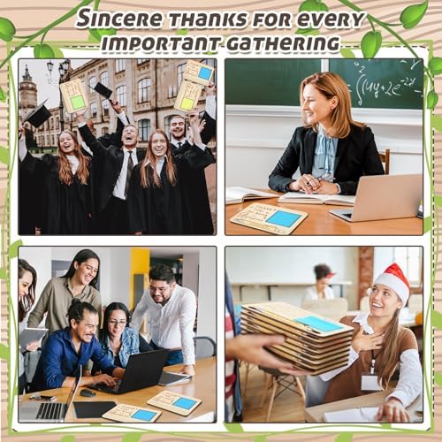 Dispowreath 10 Set Employee Christmas Appreciation Gift Sticky Note Holder - Image 5