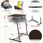 FoldWise Upgraded Folding TV Tray Table, Sturdy Couch & Dinner Laptop Table - Image 2