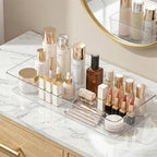 Manalete 31 Pcs Clear Plastic Drawer Organizer, Makeup & Vanity Organizer - Image 5