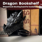 Dragon Bookshelf Decor,Dragon Bookends, Gothic Fantasy Bookends - Image 5