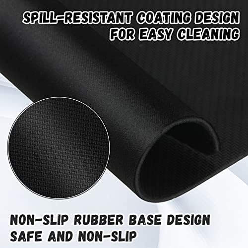 Crtiin 50 Pack Mouse Pad Bulk Pack, 7.09 x 8.66 Inch, Black - Image 6