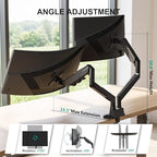 WALI Adjustable Dual Monitor Arm for 13-43 inch Screens, 22 lbs per Arm - Image 5