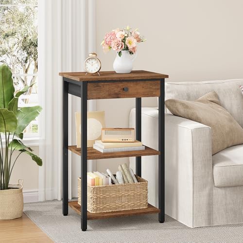 Gewudraw Printer Stand,3-Tier Printer Table for Home Office, Living Room - Image 5