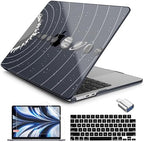 Batianda AstroGrid Case for MacBook Air 13.6" M2-M5 Chip, Solar Orbit by Batianda