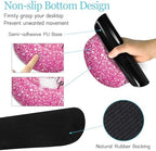LIMKRIAN Pink Ergonomic Mouse Pad Set, Large Desk Matt for Desktop Decor - Image 5