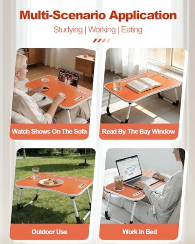 Laptop Desk for Bed, Laptop Stand & Lap Desk, Foldable Laptop Table - Image 3