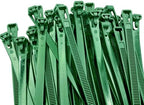 250 Pack 12 Inch Heavy Duty Reusable Zip Ties Green ?UV Resistant, 55 LBS Tensile Strength, Weatherproof Cable Ties for Outdoor, Industrial, and Harsh Environments by Aroono