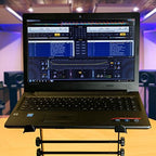 RockJam RJLP1 Adjustable DJ Laptop Stand, Anti Slip Desktop Riser - Image 4
